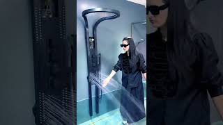 Nordic Rain Modern Waterfall Smart Shower Set  #showersystem #shower #showerset #shorts