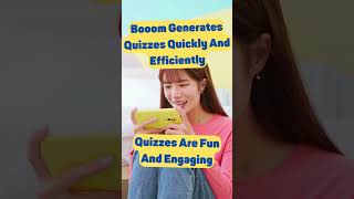 Discover The Fun Of Quizzing With Booom AI! #diy #shorts #learning