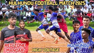 Amazing match // HULHUNDU FC 01 🆚 RED ZONE MANDAR 01 // HULHUNDU FOOTBALL TOURNAMENT 2025