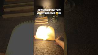 Bring a warm glow to your reading space with this book lamp! #booklamp #books #booktube