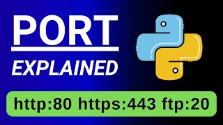 What is a Computer Port? - Port Scanning Example with Python