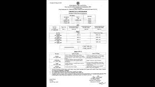 Cu 4th sem exam routine 2025 ll cu exam routine today ll cu 4th sem exam notice 2025 ll #cu_exam