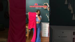 Myntra Freshers/ Birthday/ Party Dress 🌸 #freshers #party #dress #myntra #birthday