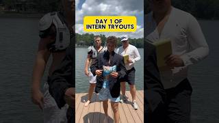 Day 1 of intern tryouts😤Level 1 of 3🏈 #sports #funny #game #comedyskit @stuffedpuffs