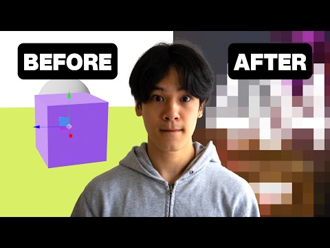 I spent 7 DAYS to learn Blender and 3D web development to create this...