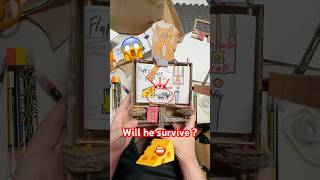 Flappy Mouse 🐭💥 (DIY Game) – Will He Escape?! 😱 #shorts #jugaad #cardboardcraft