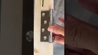 How to Install Door Hinges by an Old Carpenter #woodworking #diy #tools