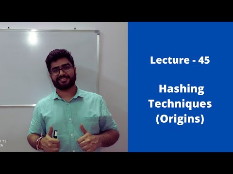 Lecture 45 || Introduction to Hashing