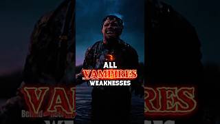 All Vampires Weaknesses In Sinners EXPLAINED‼️