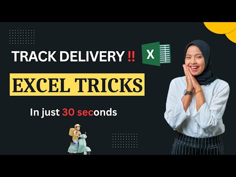 Excel Tricks and Tips || Tracking delivery in excel || #excel #exceltips #exceltricks