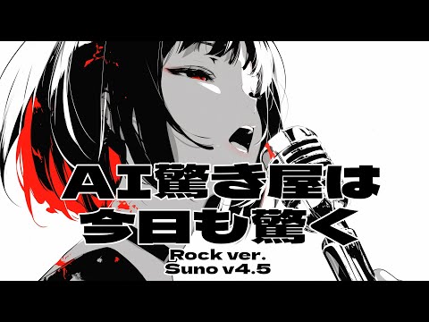 【MV】AI驚き屋は今日も驚く Rock ver by Suno v4.5