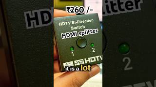 HDMI Spliter | Bi-direction Switch #gaming #hdmiswitcher #spliter #ps5 #laptop
