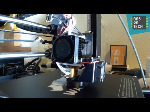 Printing cap for roof rack tubes live on Wanhao Prusa i3