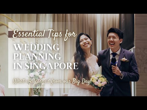 Singapore Wedding Planning Tips: What We Learnt & What to Avoid