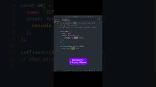 Day 2 of 90: Why "this" is Undefined in setTimeout?😵‍💫 | JS Interview #tricks #shorts #viral #coding