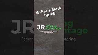 Cure Writer's Block! Step 8 in this 8-part writer's block series