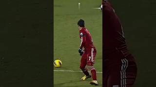 Suarez made him disappear with One Touch #shorts #suarez #footballskills #footballshorts #skillmove
