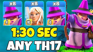 TH17 Apprentice Warden + Healer + FB Warden Attack Strategy |TH17 Attack Strategies (Clash of Clans)