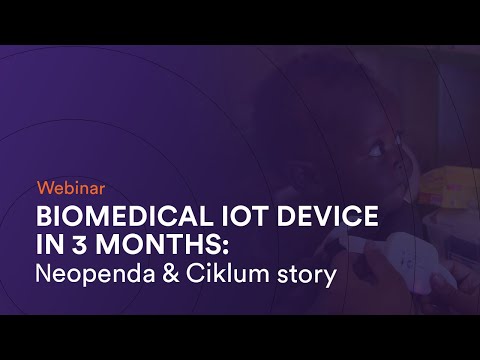 Biomedical IoT Device in 3 Months