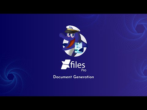 XfilesPro Document Generation Application for Salesforce | Product Demo
