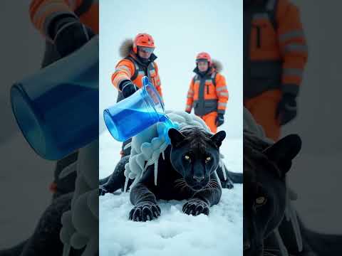 Unlikely Hero: Rabbit Saves Arctic Black Panther | Inspiring Wildlife Rescue Story #animalrescue