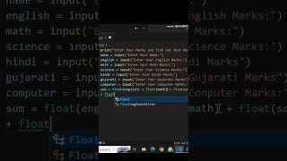 Creating A Percentage Calculator using Python | #python