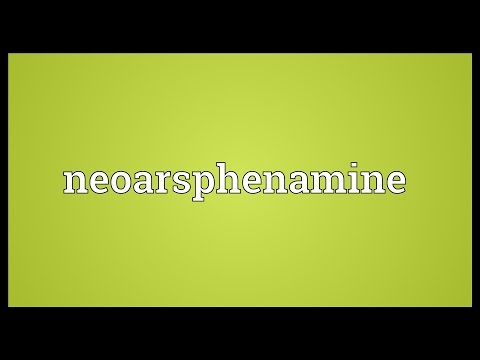 Neoarsphenamine Meaning