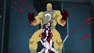 Invincible - Dupli-Kate Eve gets Brutally Smashed (4K) - S2E05