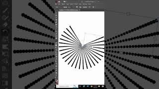 "How to Create Circular Dotted Pattern in Illustrator 🎯 | Easy Blend & Rotate Tutorial"