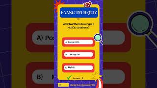 FAANG TECH INTERVIEW QUIZ 89 #algorithms #quiz #algorithmexploration #datascience #quiztime #faang