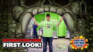FIRST LOOK! Dallas Vintage Toys 3.0 - New Store Tour!