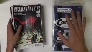 Bagging and Boarding Comics for ASMR and Relaxation