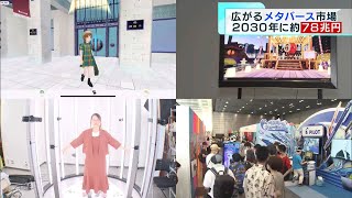 企業や自治体で活用広がるメタバース市場　2030年に約78兆円に