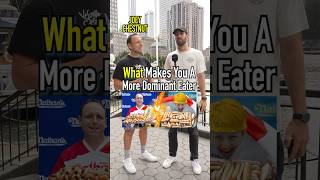 JOEY CHESTNUT Vs KOBAYASHI! What Makes Each More Dominant?! #shorts #hotdog #food #contest #eating