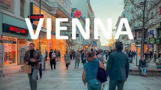 Vienna March 2025, Walk In City Center | 4K HDR
