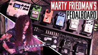 Inside Marty Friedman’s Subtle-but-Savage Pedalboard Setup