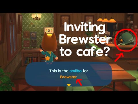 What happens if you invite Brewster to his own Cafe? - ACNH