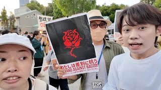 参政党の演説を妨害する、しばき隊の正体を暴こうとしたらブチギレられて修羅場になった