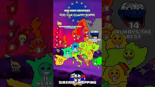 how many countries does your country border #europe #mapping #map #geography #mapper #history