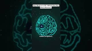 Your Brain vs a PC: Which One Has More Memory? #brain #humanvsmachine