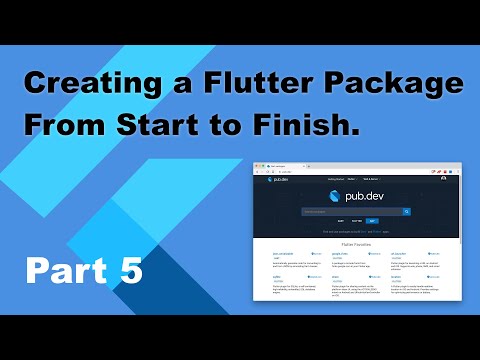 Creating a Flutter Package : From Start to Finish - part 5