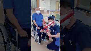 【２サイズの車椅子を紹介します】 #老健 #介護 #介護老人保健施設 #ふなばし光陽 #リハビリ #理学療法#作業療法#車椅子