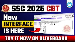 SSC New CBT Interface 2025 Launched | Practice with the NEW SSC CBT Interface by Oliveboard