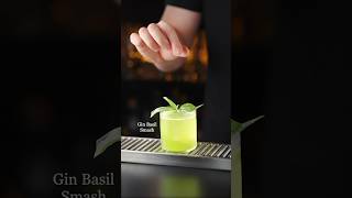 Gin Basil Smash: A refreshing aromatic gin cocktail recipe