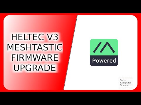 Upgrade Meshtastic firmware on Heltec v3