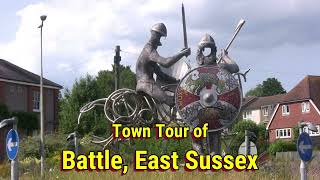 Battle Town Tour, Battle East Sussex, 1066 Battle Statue