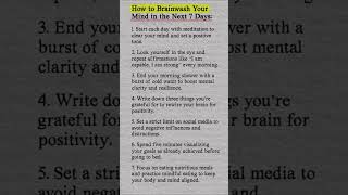 Rewire Your Brain in 7 Days (Here’s How)