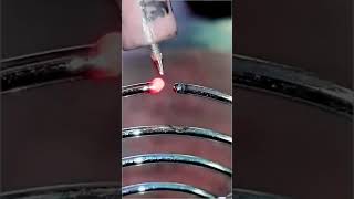 Spot welding metal ends together - Why work hard when smart Machine and tools do it better?