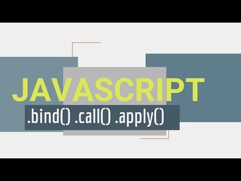 JavaScript bind call apply | JavaScript functions basics
