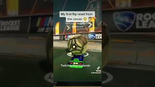 My first flip reset from the corner 😳 SHHHH secret 🤫